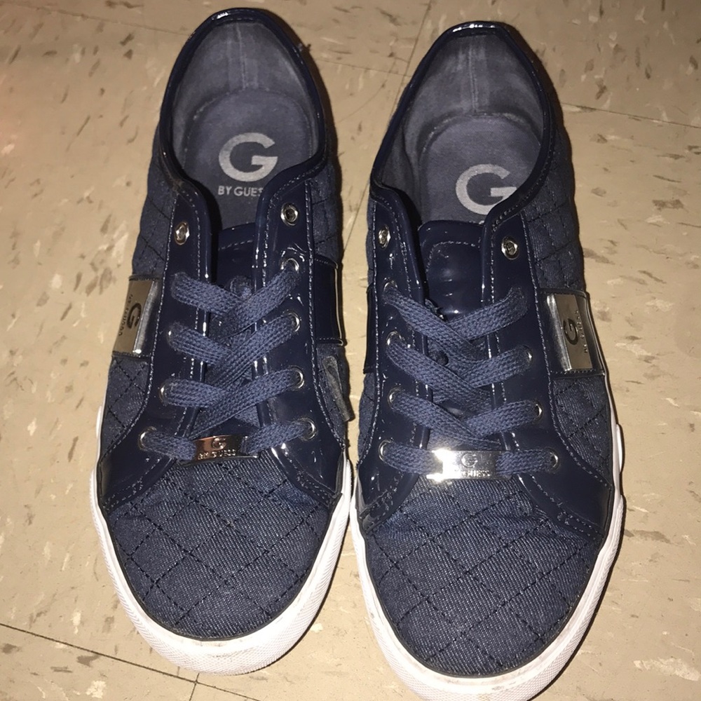 G by guess blue sneakers size 9.5